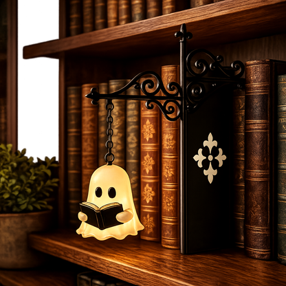 Hanging Ghost Bookshelf Lamp