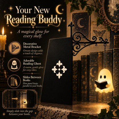 Hanging Ghost Bookshelf Lamp